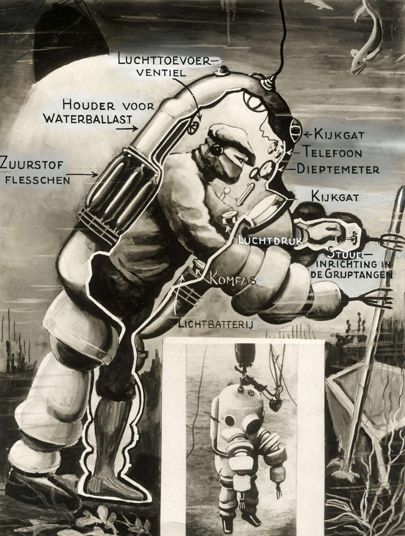 Illustration for article titled The Evolution of the Atmospheric Diving Suit